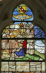 Les Béatitudes, Église Sainte-Tanche de Lhuître, Heureux ceux qui pleurent